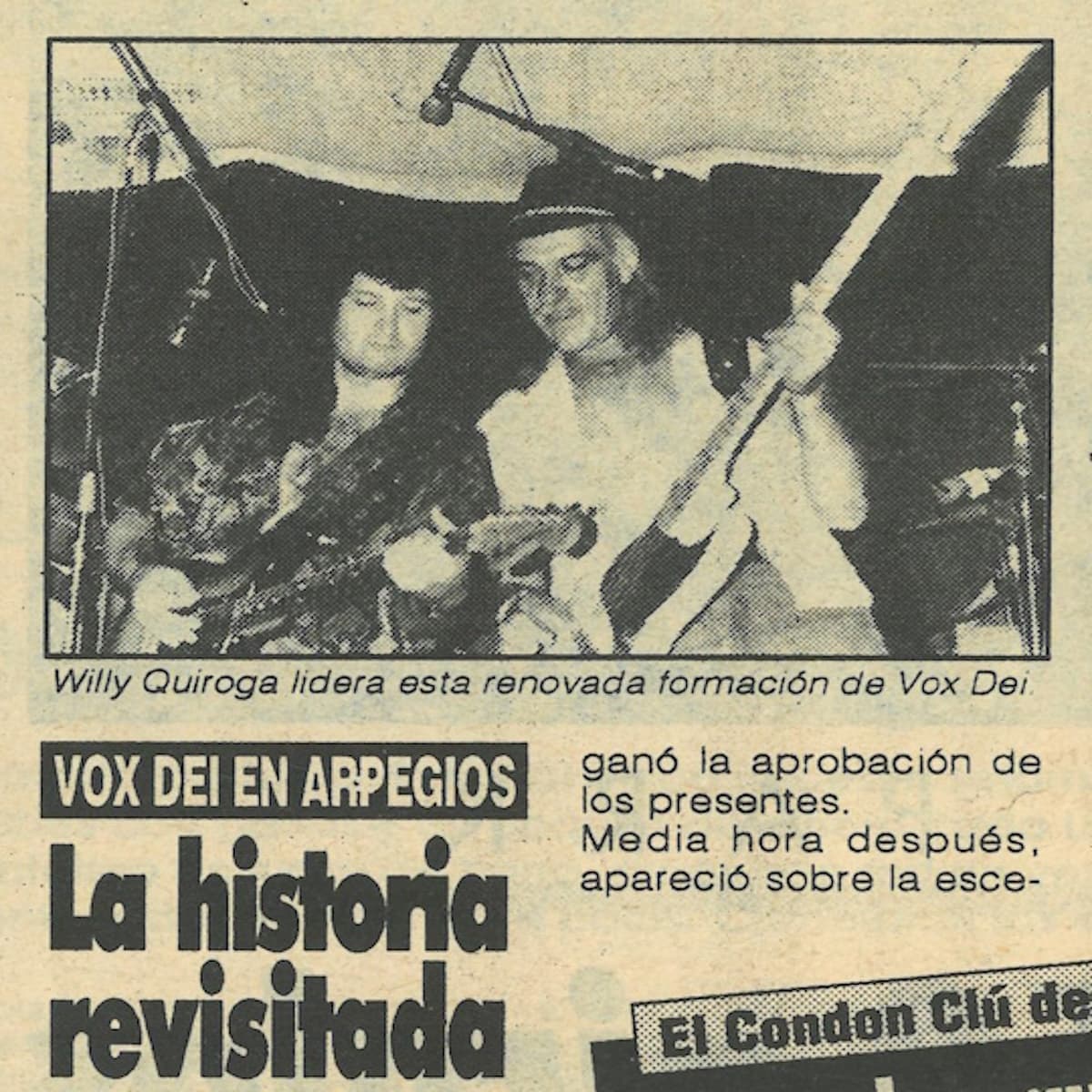 Vox Dei en Arpegios